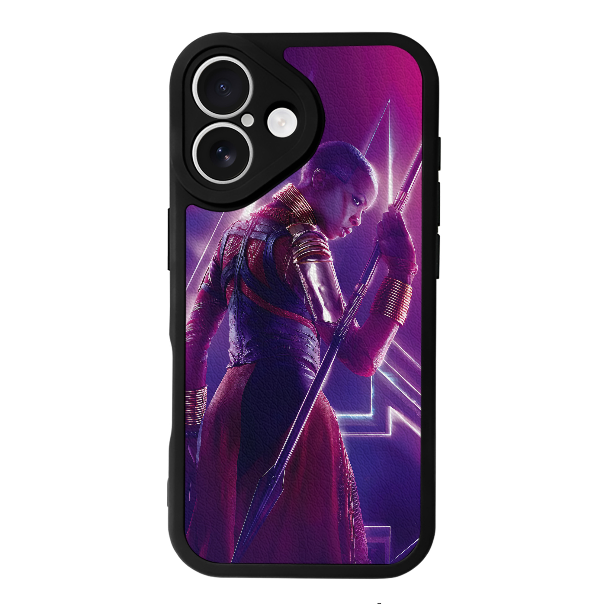 （画像用） アベンジャーズ The Avengers 【iPhone 16シリーズ対応】シリコンスマホケース（レザー調） 材質：シリコン